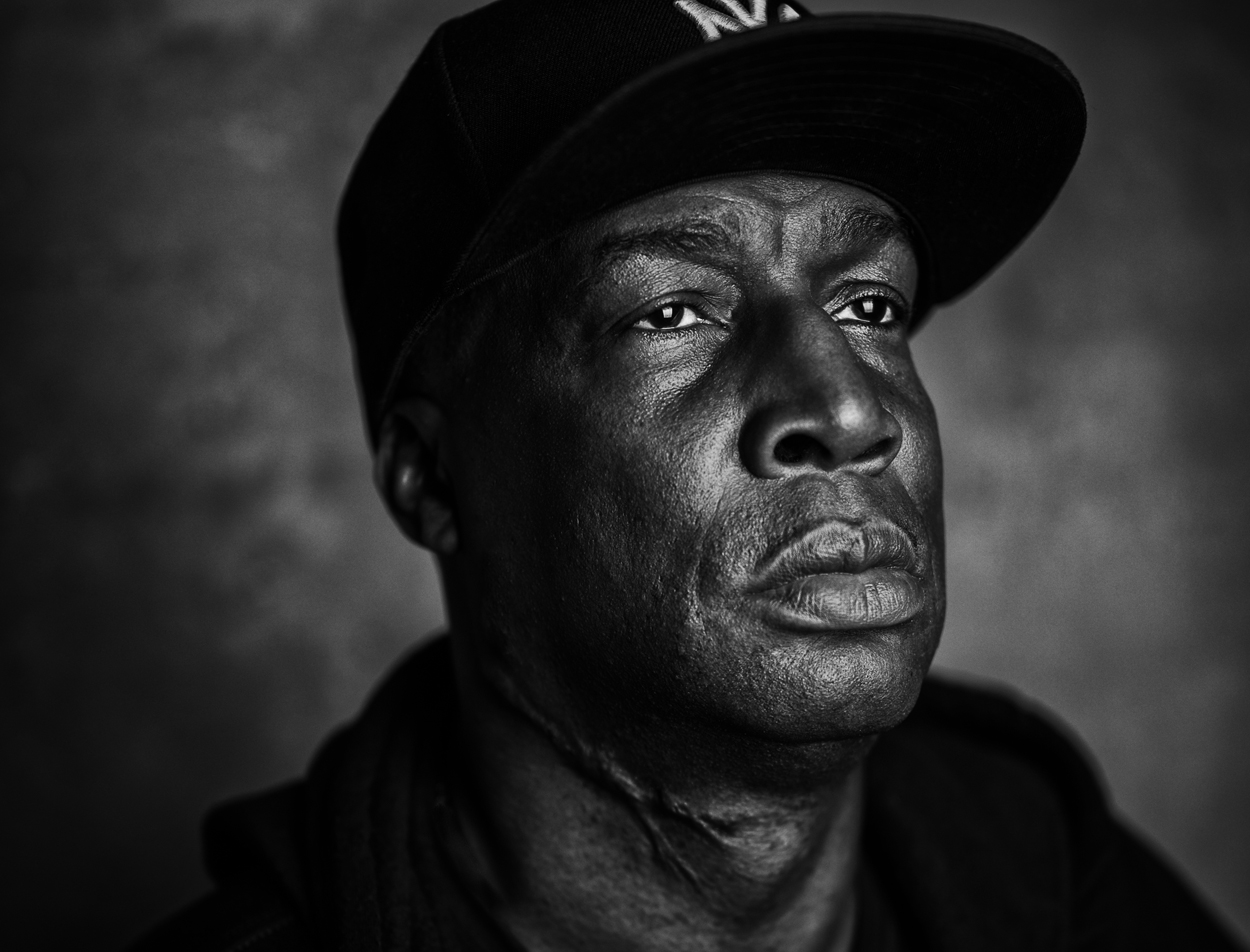 Eddie Michel Grandmaster Flash in the studio